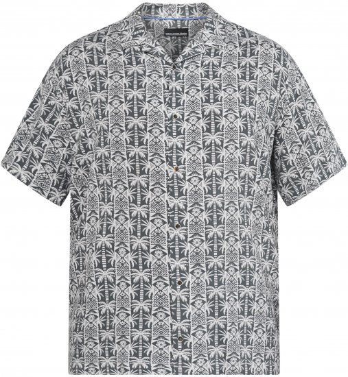 North Latitude 61313 Viskoossärk Kuuba Kraega Hall - Särgid - Meeste suured särgid 2XL – 8XL