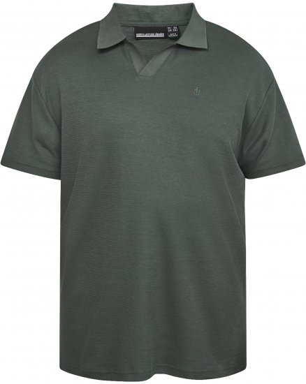 North Latitude 61346 V-Kaelusega Polo Tumeroheline - Polosärgid - Meeste suured polosärgid 2XL – 8XL