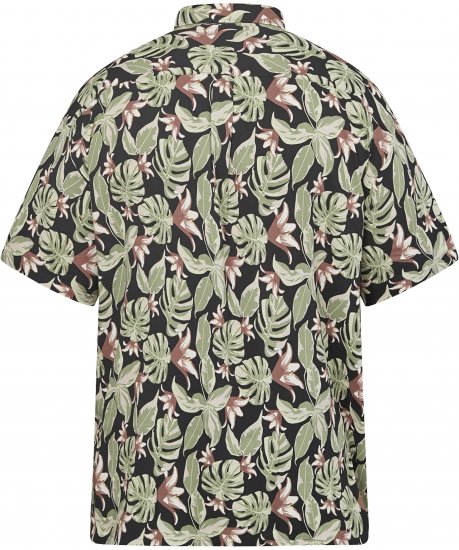 North Latitude 61357 Üleni Trükimustriga Viskoossärk Must - Särgid - Meeste suured särgid 2XL – 8XL