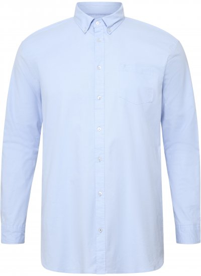 North Latitude Oxford Shirt Light Blue - Särgid - Meeste suured särgid 2XL – 8XL