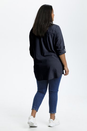 Kaffe Curve Nana Särktuunika Midnight Marine - Pluusid & tuunikad - 