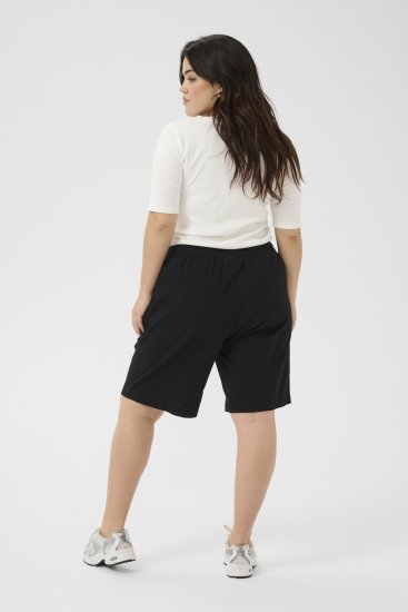 Kaffe Curve Nana Liah Lühikesed püksid Must - Teksad & Püksid Suuremates Suurustes – Plus Size - 