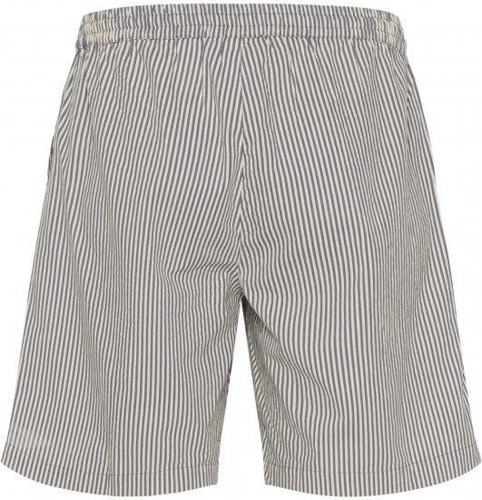 Kaffe Curve Nana Triibulised lühikesed püksid Kesköö/Valge triibuline - Teksad & Püksid Suuremates Suurustes – Plus Size - 