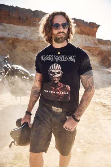 JP1880 Leather Shorts Cargo Pockets Lamb Nappa Leather Black - Lühikesed püksid - Lühikesed Püksid suured suurused: W40-W60