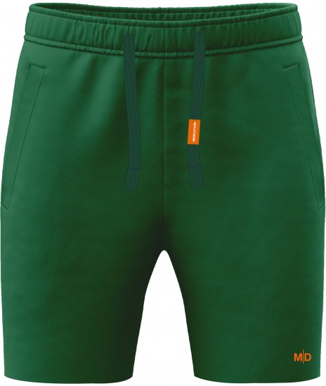 Motley Denim Paris Sweatshorts Racing Green - Dressipüksid ja -šortsid - Spordipüksid ja Lühikesed Spordipüksid