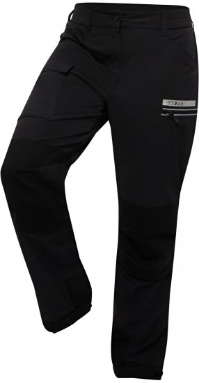 Ulla Popken HYPRAR Multifunctional Durable Inset Trekking Pants Black - Teksad & Püksid Suuremates Suurustes – Plus Size - 