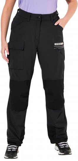 Ulla Popken HYPRAR Multifunctional Durable Inset Trekking Pants Black - Teksad & Püksid Suuremates Suurustes – Plus Size - 
