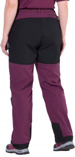 Ulla Popken HYPRAR Multifunctional Durable Inset Trekking Pants Dark Cherry Dark Cherry - Teksad & Püksid Suuremates Suurustes – Plus Size - 