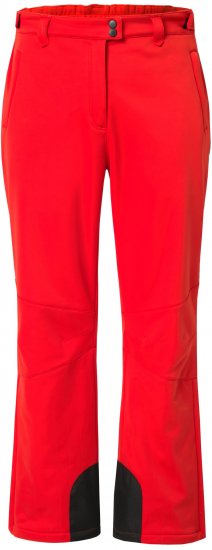 Ulla Popken Softshell Trousers Waterproof Zip Pockets Snow Gaiters Salsa - Teksad & Püksid Suuremates Suurustes – Plus Size - 