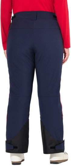 Ulla Popken Performance Trousers Waterproof Zip Pockets Snow Gaiter Navy - Teksad & Püksid Suuremates Suurustes – Plus Size - 