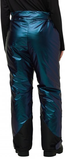 Ulla Popken Ski Pants Water-Repellent Mother-Of-Pearl Velcro Closure Snow Gaiter Blue - Teksad & Püksid Suuremates Suurustes – Plus Size - 