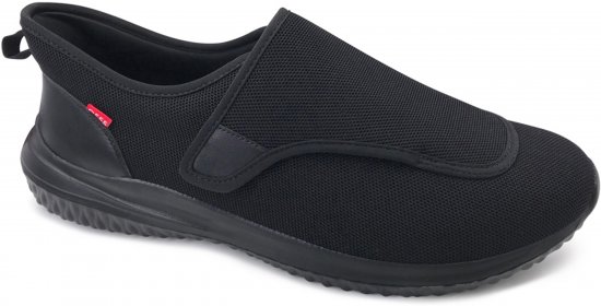 D555 Shelvey Kingsize Open Top Knitted Shoe Black - Vabaaja jalanõud - 