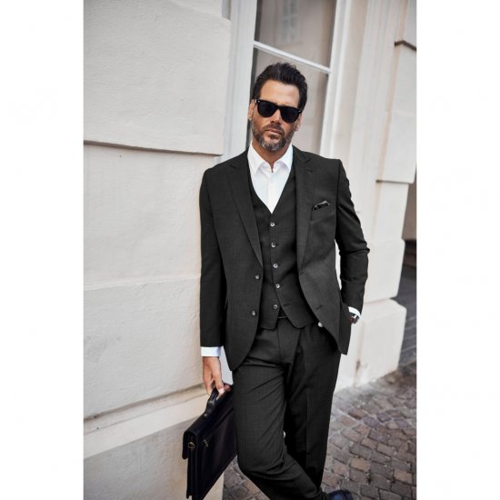 JP1880 Classic Two Button Stretch Suit Jacket Grey - Ülikonnad ja pintsakud - Ülikonnad suured suurused