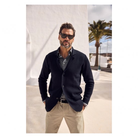 JP1880 Jacket Business Flexnamic Milano Navy - Suured riided - Suurte meeste riided 2XL – 14XL