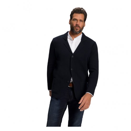 JP1880 Jacket Business Flexnamic Milano Navy - Suured riided - Suurte meeste riided 2XL – 14XL