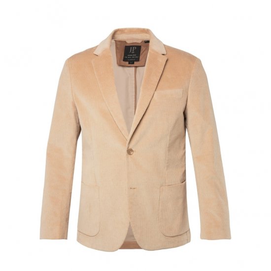 JP1880 Suit Jacket Corduroy Business Sand - Ülikonnad ja Pintsakud - Ülikonnad suured suurused