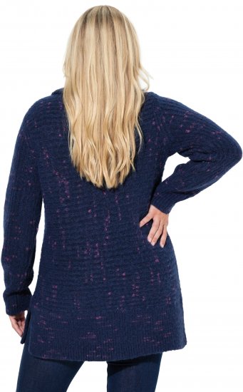 Ulla Popken Space Yarn Oversized Turtleneck Sweater Blue - Sviitrid ja dressipluusid - 