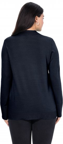 Ulla Popken Long Sleeves Mock Turtleneck Sweater Navy - Sviitrid ja dressipluusid - 