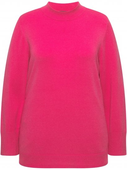 Ulla Popken Long Sleeves Mock Turtleneck Sweater Red Pink - Sviitrid ja dressipluusid - 