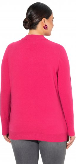 Ulla Popken Long Sleeves Mock Turtleneck Sweater Red Pink - Sviitrid ja dressipluusid - 