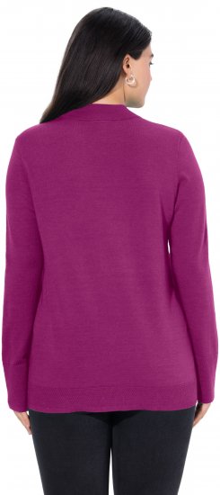 Ulla Popken Long Sleeves Mock Turtleneck Sweater Berry - Sviitrid ja dressipluusid - 