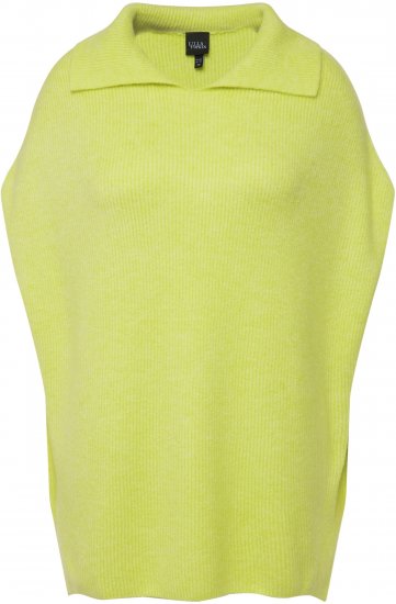 Ulla Popken Oversized Knit Sweater Vest Lime Green - Sviitrid ja dressipluusid - 