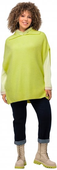 Ulla Popken Oversized Knit Sweater Vest Lime Green - Sviitrid ja dressipluusid - 