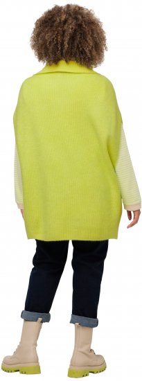 Ulla Popken Oversized Knit Sweater Vest Lime Green - Sviitrid ja dressipluusid - 