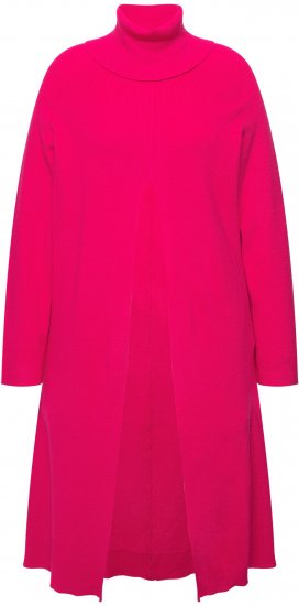 Ulla Popken Long Turtleneck Duster Sweater Red Pink - Sviitrid ja dressipluusid - 