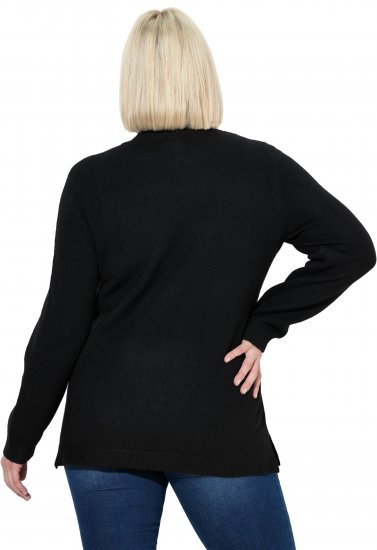 Ulla Popken Whimsical Holiday Sweater Black - Sviitrid ja dressipluusid - 