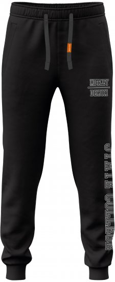 Motley Denim Lyon Sweatpants Black - Dressipüksid ja -šortsid - Spordipüksid ja Lühikesed Spordipüksid