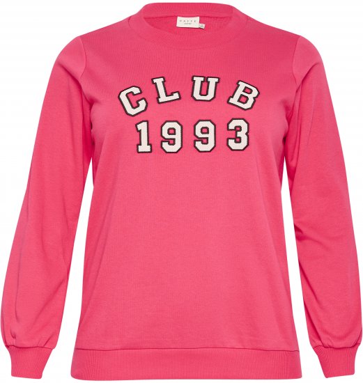 Kaffe Curve Violi Sweatshirt Raspberry Pink - Dressipluusid - 