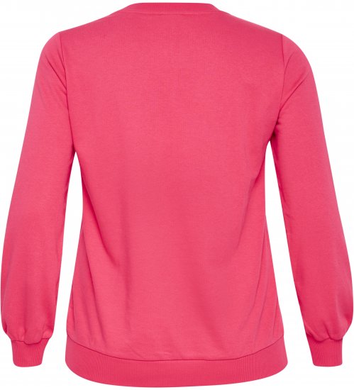 Kaffe Curve Violi Sweatshirt Raspberry Pink - Dressipluusid - 