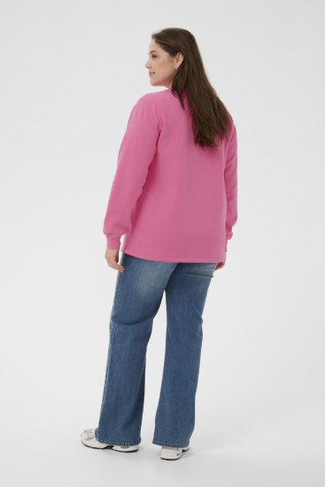 Kaffe Curve Sus Sweatshirt Pink Power - Dressipluusid - 