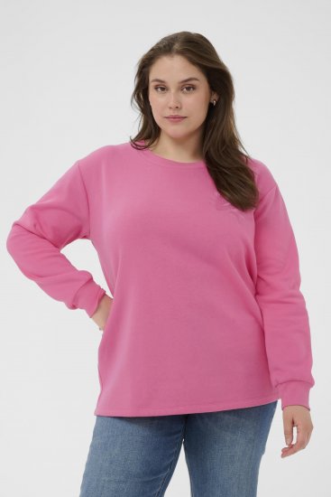 Kaffe Curve Sus Sweatshirt Pink Power - Dressipluusid - 