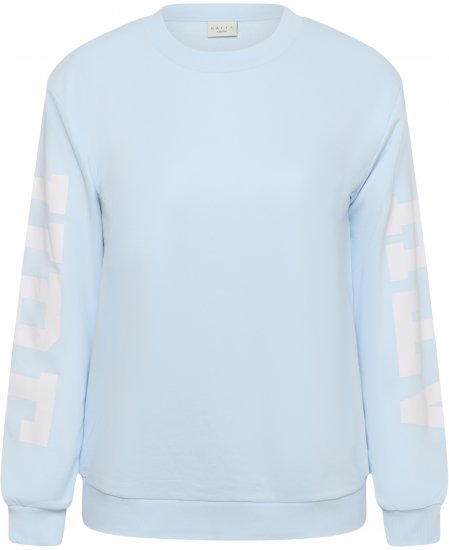 Kaffe Curve Mila Sweatshirt Nantucket Breeze Blue - Dressipluusid - 