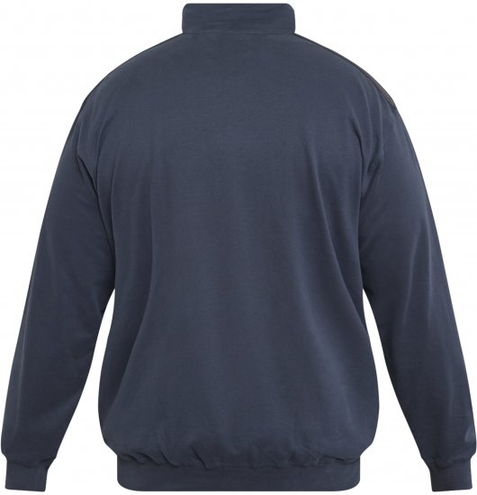 North Latitude 61140 Pehme Dressikardigan Tumesinine - Sviitrid ja dressipluusid - Meeste suured kapuutsiga jakid suurustes 2XL – 14XL