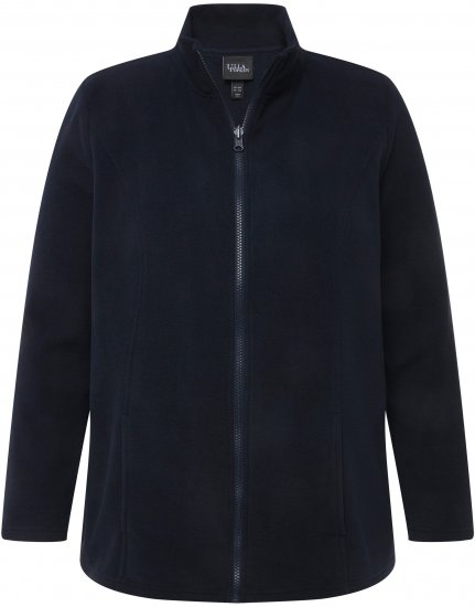 Ulla Popken Modular Fleece Zip Front Jacket Navy - Sviitrid ja dressipluusid - 