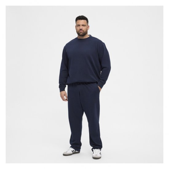 North Latitude Crew Neck Sweatshirt Navy - Sviitrid ja dressipluusid - Meeste suured kapuutsiga jakid suurustes 2XL – 14XL