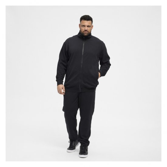 North Latitude Full-Zip Sweatshirt Black - Sviitrid ja dressipluusid - Meeste suured kapuutsiga jakid suurustes 2XL – 14XL