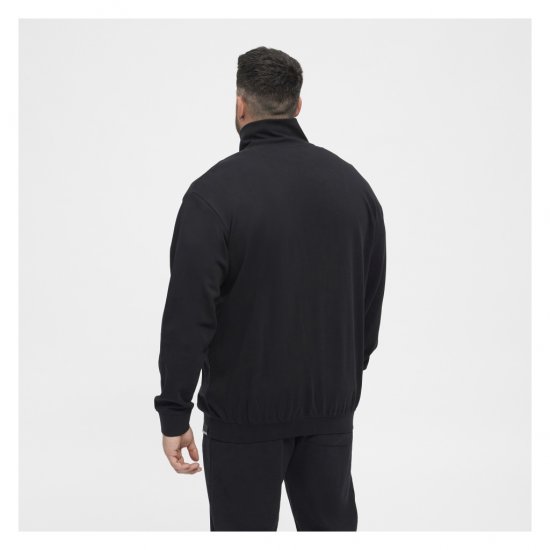 North Latitude Full-Zip Sweatshirt Black - Sviitrid ja dressipluusid - Meeste suured kapuutsiga jakid suurustes 2XL – 14XL