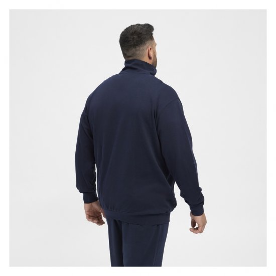 North Latitude Full-Zip Sweatshirt Navy Blue - Sviitrid ja dressipluusid - Meeste suured kapuutsiga jakid suurustes 2XL – 14XL