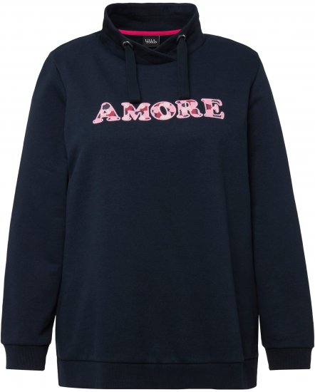 Ulla Popken Amore Sweatshirt Navy - Sviitrid ja dressipluusid - 