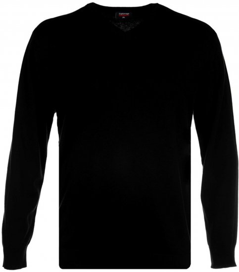Espionage KW031 Sweatshirt Black - Sviitrid ja dressipluusid - Meeste suured kapuutsiga jakid suurustes 2XL – 14XL