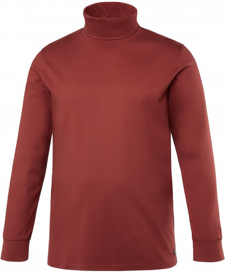 JP1880 Turtleneck Sweatshirt Red - Sviitrid ja dressipluusid - Meeste suured kapuutsiga jakid suurustes 2XL – 14XL