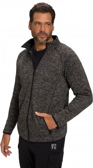 JAY-PI Knitted Fleece Jacket Gray - Jakid ja joped - Joped, suured suurused: 2XL – 12XL
