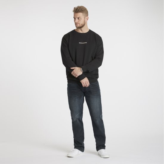 North Latitude Denim Logo Sweatshirt Black TALL - TALL dressipluusid - 