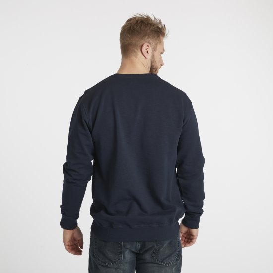 North Latitude Denim Logo Sweatshirt Navy Blue TALL - TALL dressipluusid - 