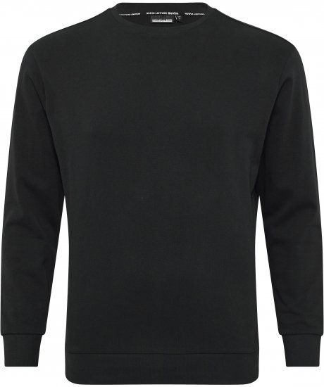 North Latitude Crew Neck Sweatshirt Black - Sviitrid ja dressipluusid - Meeste suured kapuutsiga jakid suurustes 2XL – 14XL