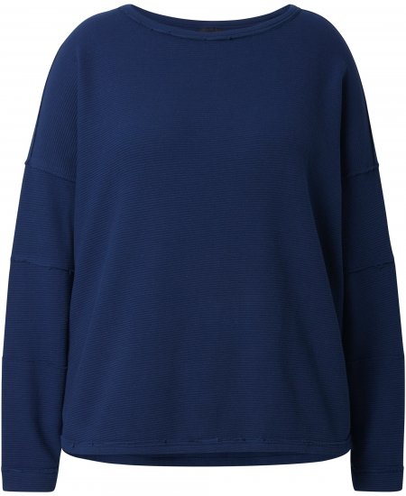 Ulla Popken Inverted Seam Long Sleeve Sweatshirt Navy - Sviitrid ja dressipluusid - 